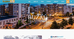 Desktop Screenshot of buzaucity.ro